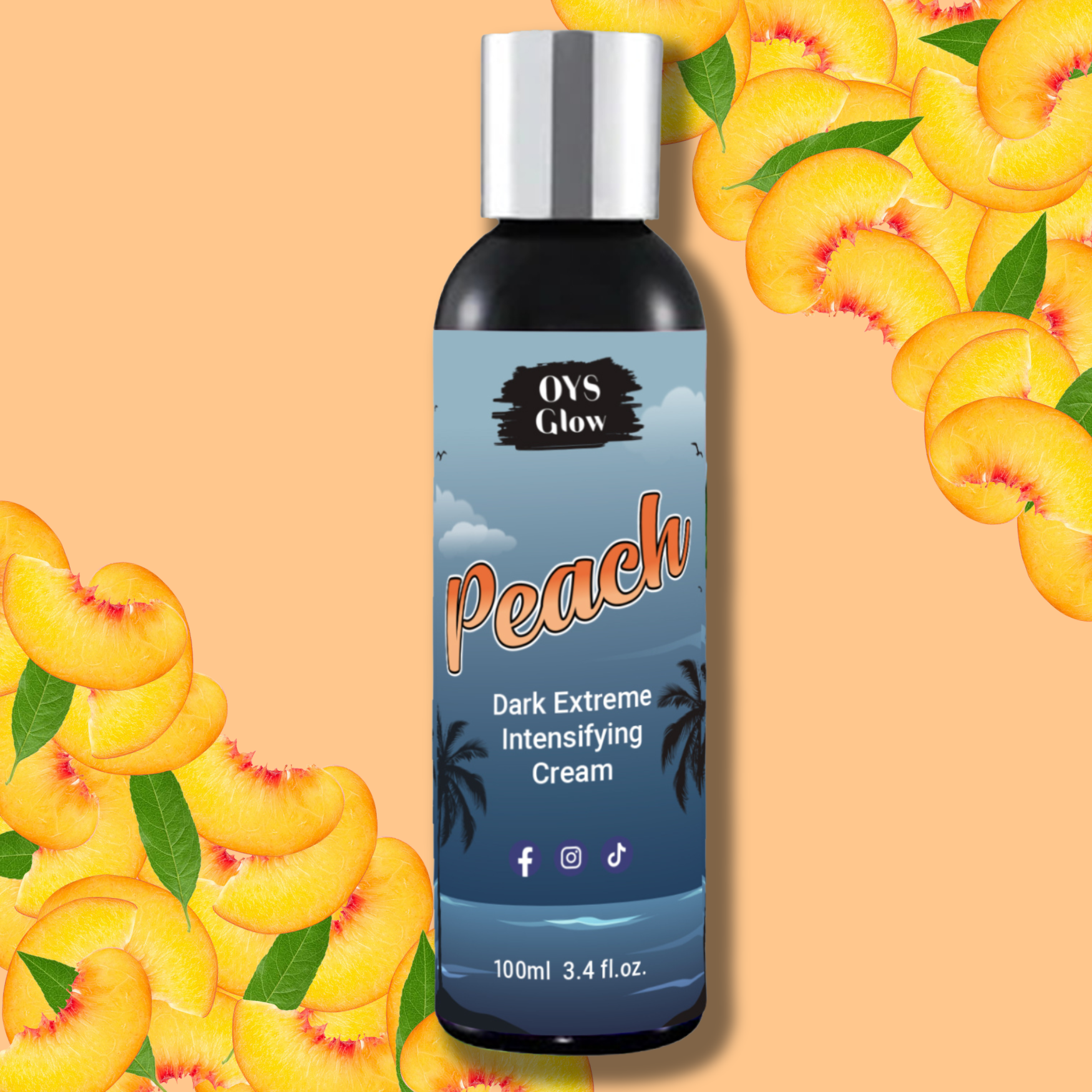 Peach Combo Tanning Gel & Tanning Cream Lotion, Limited Bundle Offer - Image 3